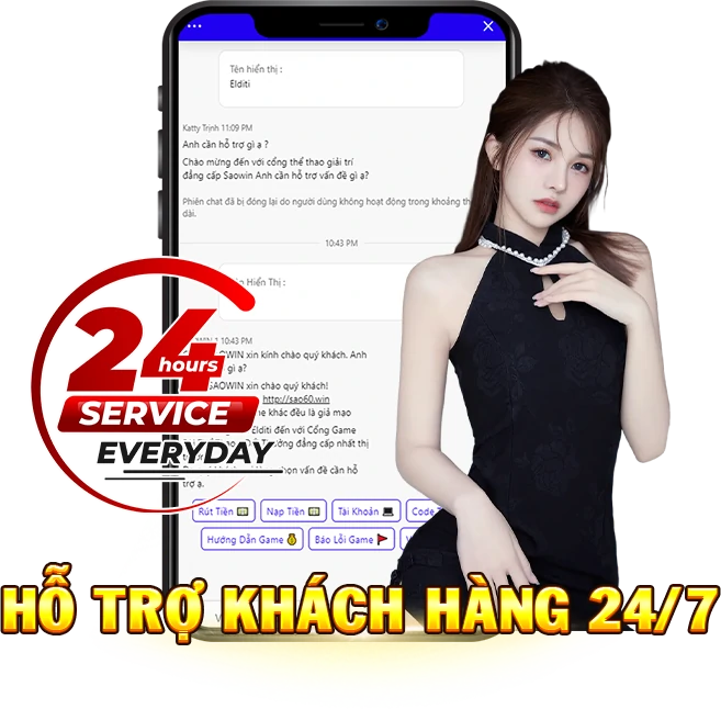 Sao Win hỗ trợ người chơi 247